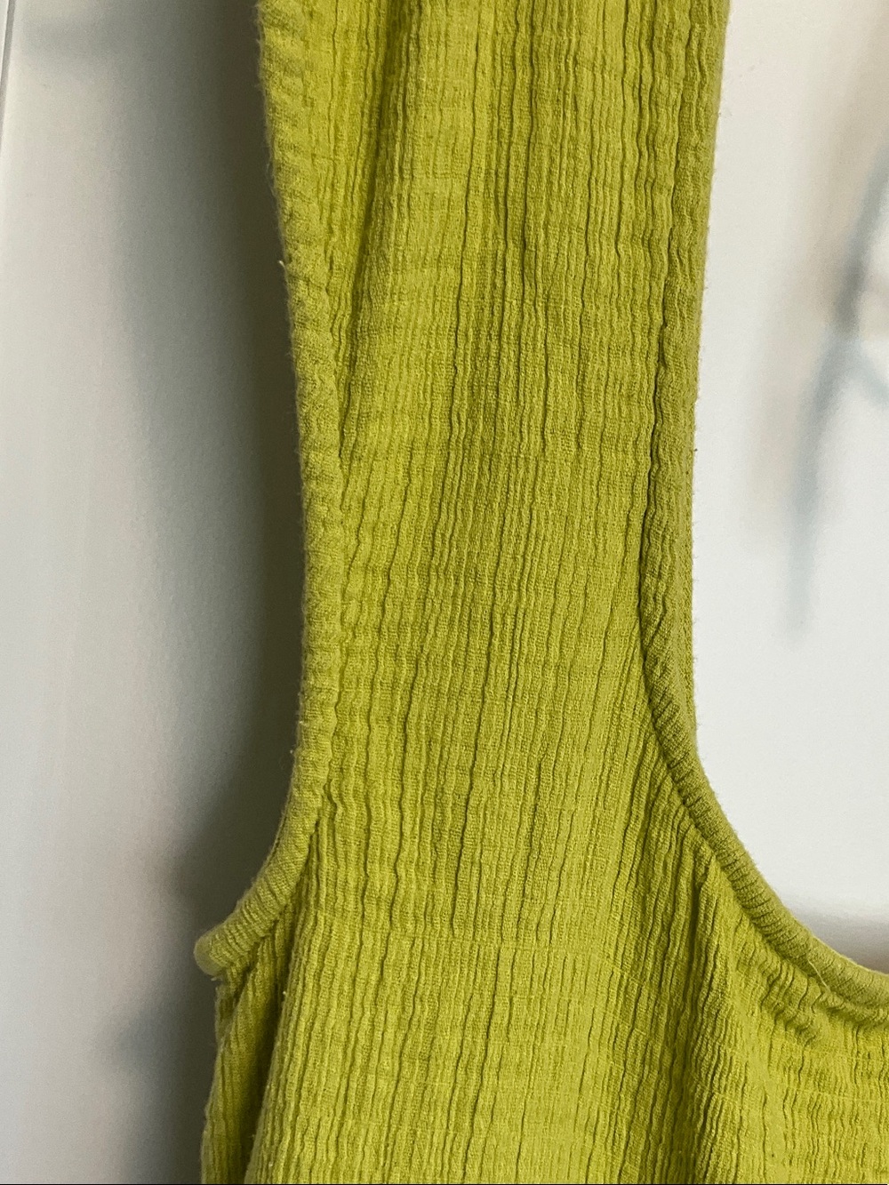 Free People Lime Green Tiered Maxi Dress - Picture 3 of 13